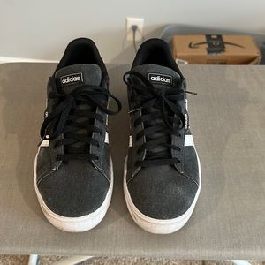 Adidas size 9.5 grey